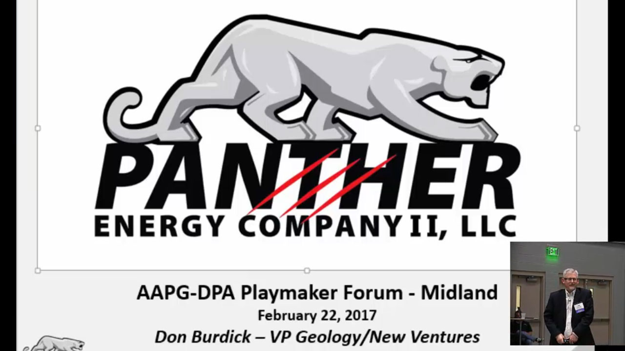 Donald G. Burdick - Building an Asset in Uncertain Times: The Panther  Energy Delaware Basin Story: Delaware Basin Playmaker Forum | 2017 Midland