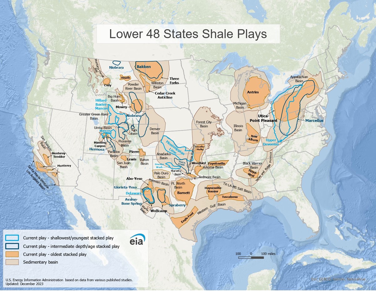 New Shale Powerhouse shale gas 2023