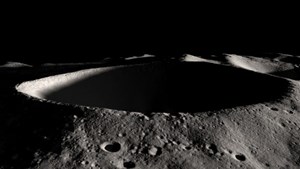 Space Race Shackleton Crater moon